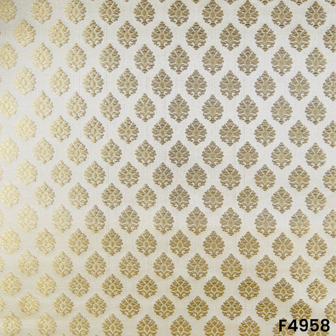Silk Brocade Fabric-F4958