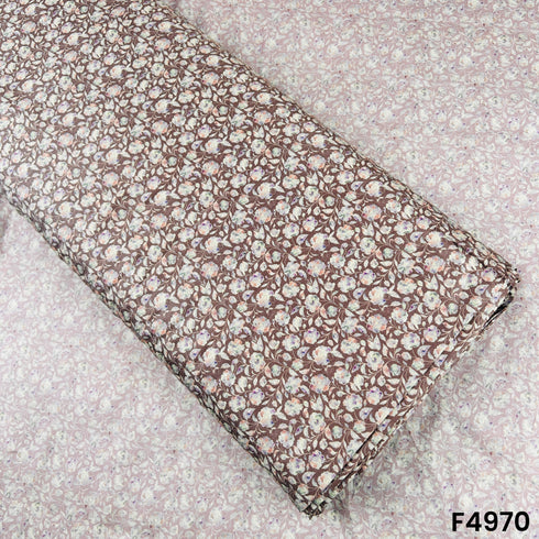 Digital Print Glaze Cotton Fabric-F4970