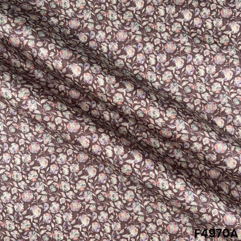 Digital Print Glaze Cotton Fabric-F4970