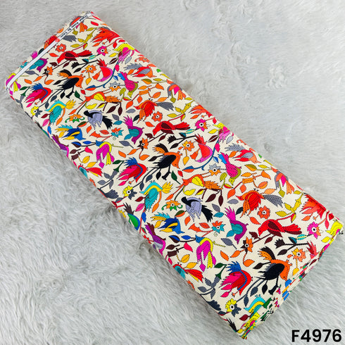 Digital Print Glaze Cotton Fabric-F4976