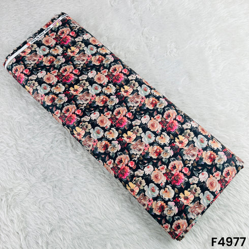 Digital Print Glaze Cotton Fabric-F4977