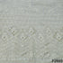 Dyeable Thread Sequins Embroidered Georgette Fabric - F2893