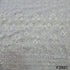 Dyeable Thread Sequins Embroidered Georgette Fabric-F2891