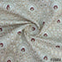 Thread Embroidered Silk Fabric-F2884