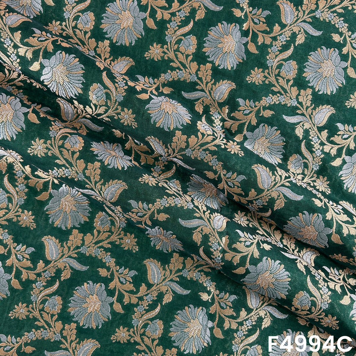 Silk Brocade Fabric-F4994