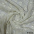 Dyeable Thread Sequins Embroidered Georgette FABRIC-F3012