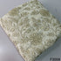 Dyeable Thread Zari Sequins Georgette Fabric - F3009