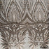 Cut Dana Sequins Embroidered Net Fabric-F5001