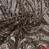 Cut Dana Sequins Embroidered Net Fabric-F5001