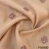 Thread Mirror Work Cotton Silk Fabric-F3003
