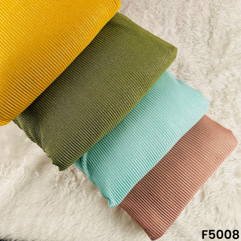 Pleated Lycra Foil Tissue Fabric-F5008