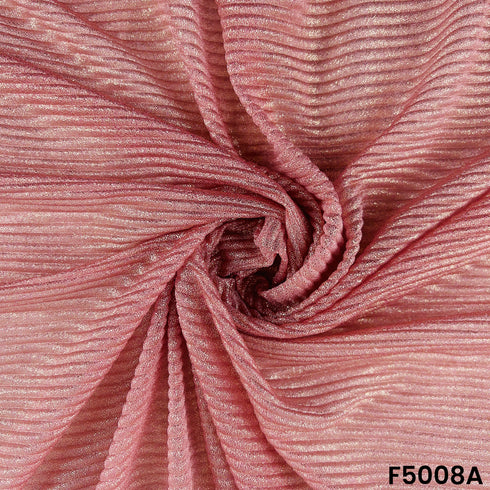 Pleated Lycra Foil Tissue Fabric-F5008