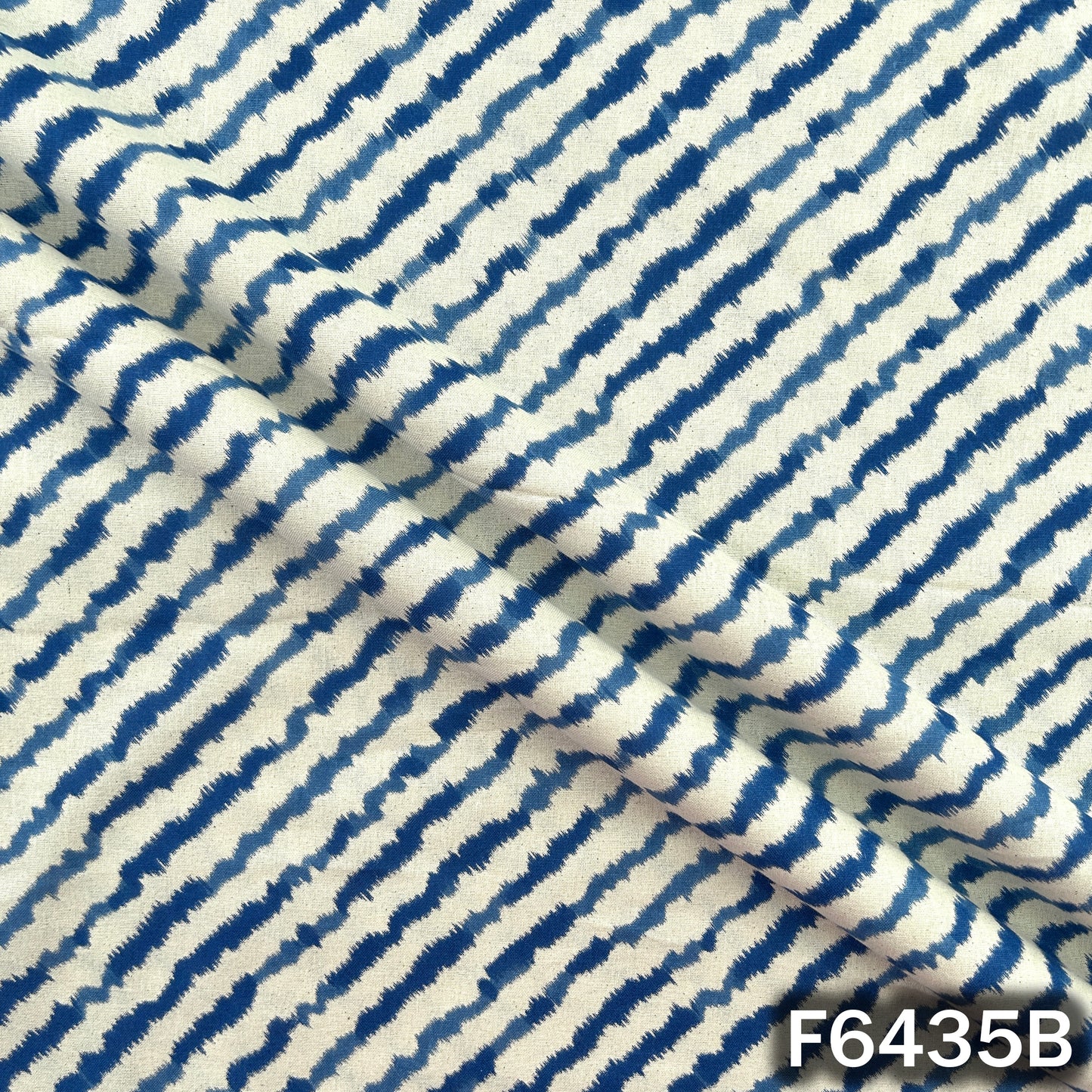 Block Print Flex Cotton Fabric - F6435