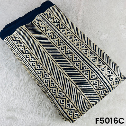 Gota Patti Georgette Fabric-F5016