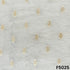 Dyeable Zari Work Organza Fabric-F5025