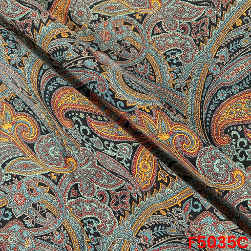 Digital Print Crepe Fabric-F5035