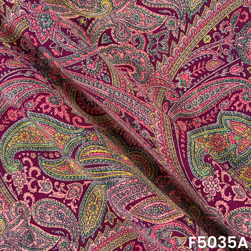Digital Print Crepe Fabric-F5035