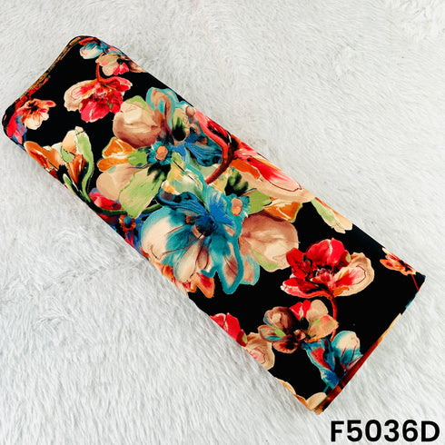 Digital Print Crepe Fabric-F5036