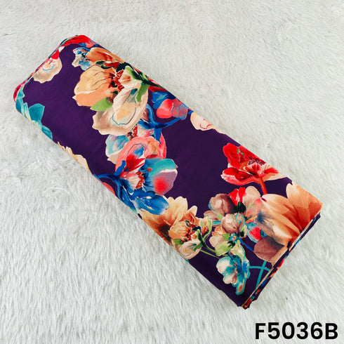 Digital Print Crepe Fabric-F5036