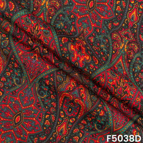Digital Print Crepe Fabric-F5038