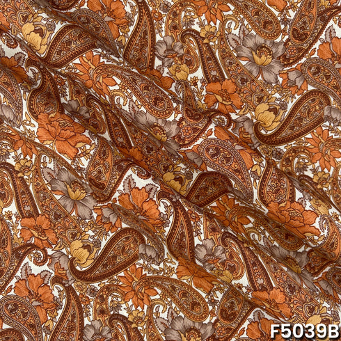 Digital Print Crepe Fabric-F5039