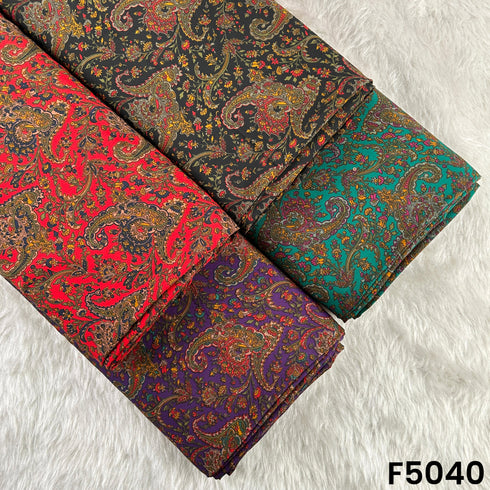 Digital Print Crepe Fabric-F5040