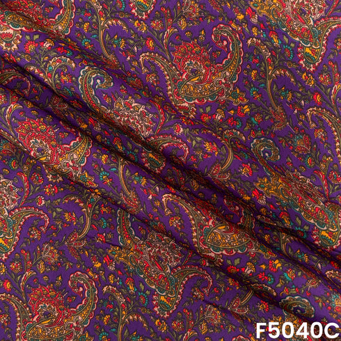 Digital Print Crepe Fabric-F5040