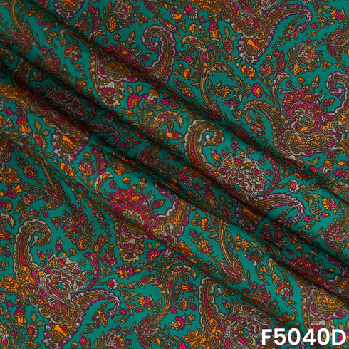 Digital Print Crepe Fabric-F5040