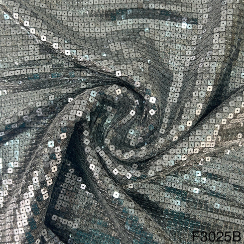 Shimmer Georgette Fabric-F3025