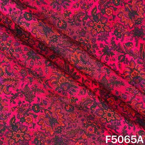 Digital Print Crepe Fabric-F5065