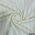 Dyeable Thread Sequins Embroidered Georgette Fabric - F3030