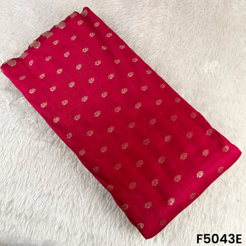 Zari Buti Work Raw Silk Fabric-F5043