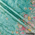 Cut Dana Thread Zari Sequins Embroidered Shimmer Tissue Fabric-F5050
