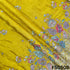 Cut Dana Thread Zari Sequins Embroidered Shimmer Tissue Fabric-F5050