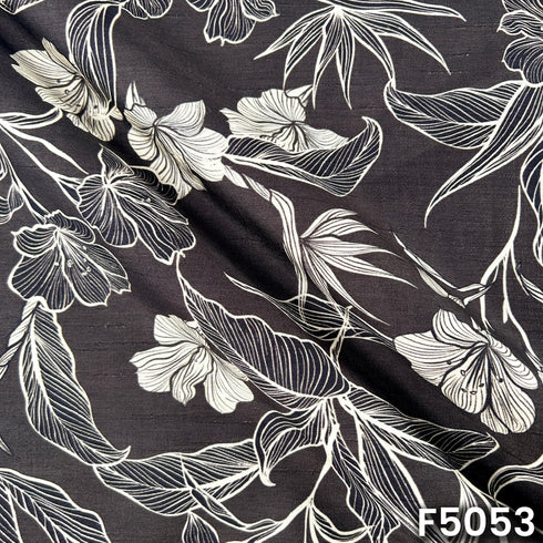 Digital Print Monga Silk Fabric-F5053