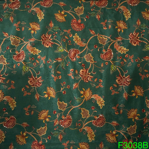 Printed Velvet Fabric-F3038