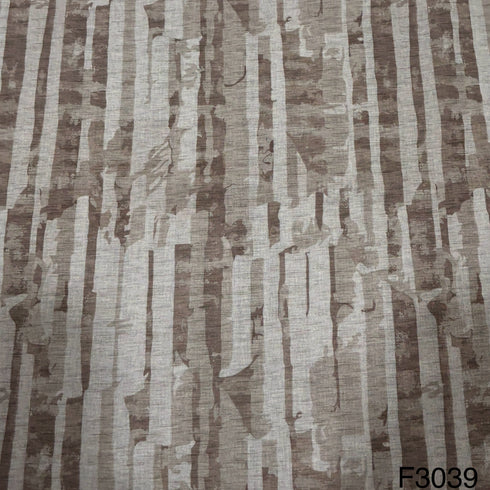 Printed Linen Cotton Fabric-3039