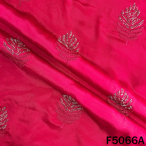 Cut Dana Thread Work Chinnon Chiffon Fabric-F5066