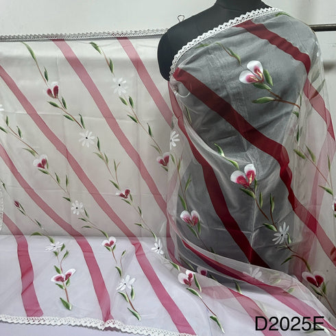 Organza Dupatta-D2025