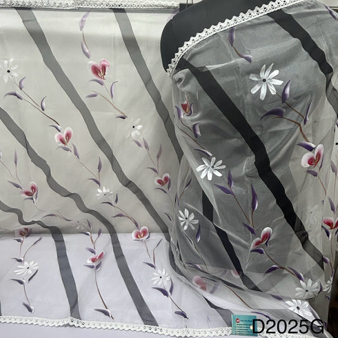 Organza Dupatta-D2025