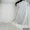 Dyeable Cut Dana Thread Work Chinon Chiffon Dupatta-D2225