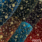 Cut Dana Sequins Pearls Embroidered Lycra Velvet Fabric-F5071