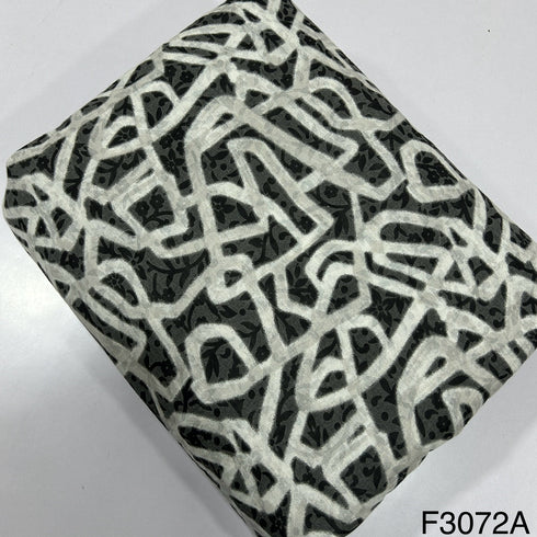 Printed Lizzy Bizzy Cotton Fabric-F3072