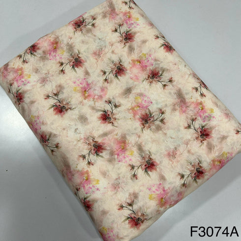 Printed Lizzy Bizzy Cotton fabric-F3074
