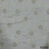Dyeable Cut Dana Work Thread Sequins Embroidered Georgette Fabric - F3080