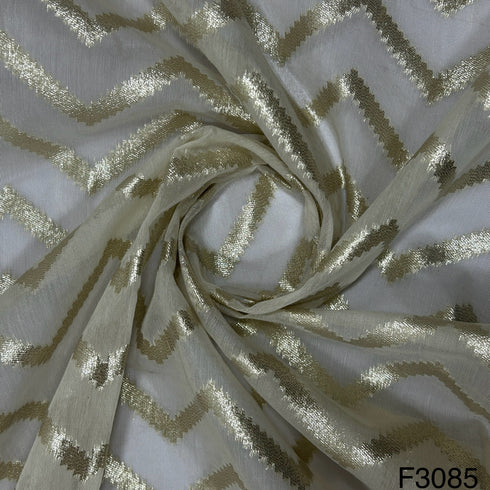 Dyeable Chanderi Silk Fabric-3085