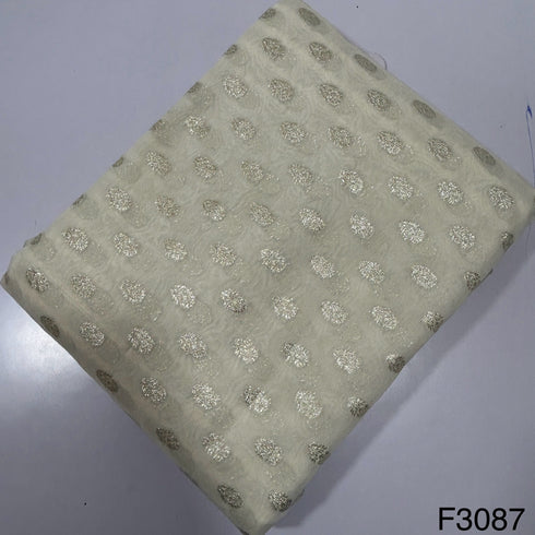 Dyeable Chanderi Silk Fabric-F3087