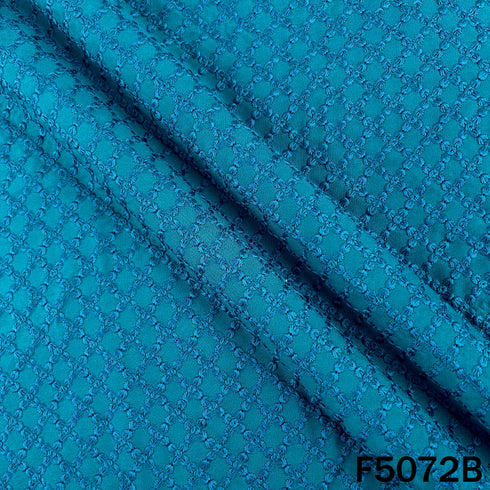 Chikankari Cotton Fabric-F5072