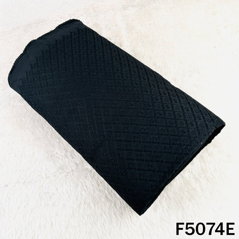 Chikankari Cotton Fabric-F5074