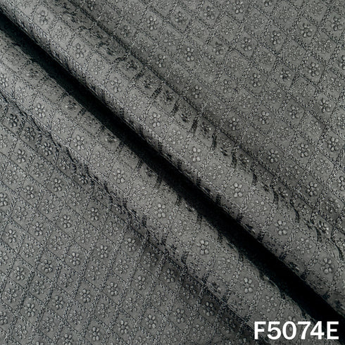 Chikankari Cotton Fabric-F5074